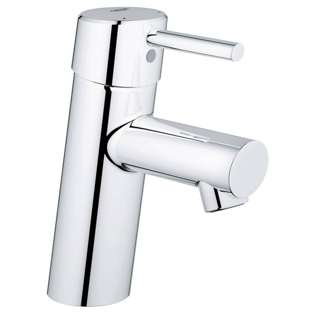 GROHE Eurosmart® Single Hole Faucet Single-handle Bathroom Faucet | Wayfair